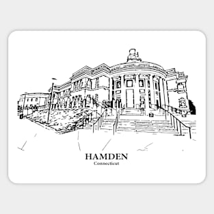 Hamden - Connecticut Sticker